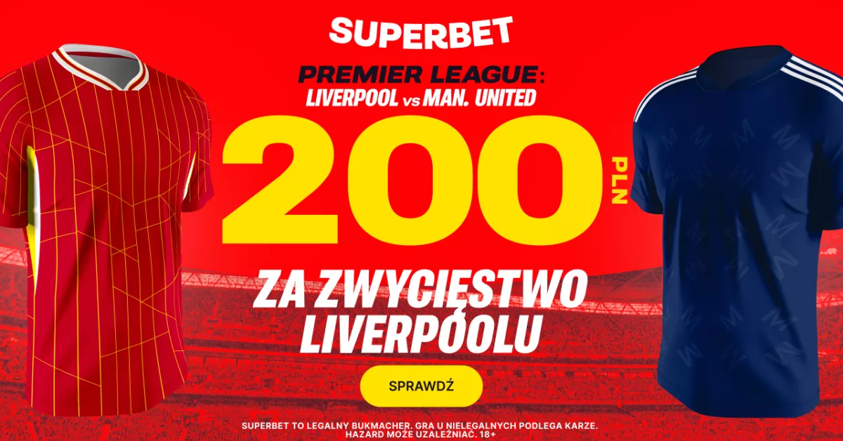 Kurs 100 na Liverpool z Man Utd