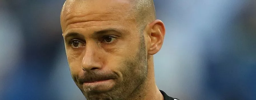 Mascherano kończy z rekordem