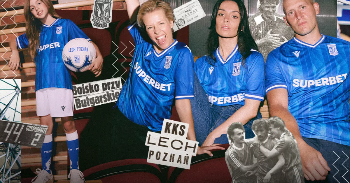 Lech Poznań zaprezentował domowe koszulki!