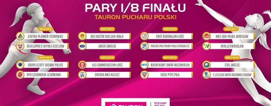 TAURON Puchar Polski siatkarek: Poznaliśmy siedmiu ćwierćfinalistów!