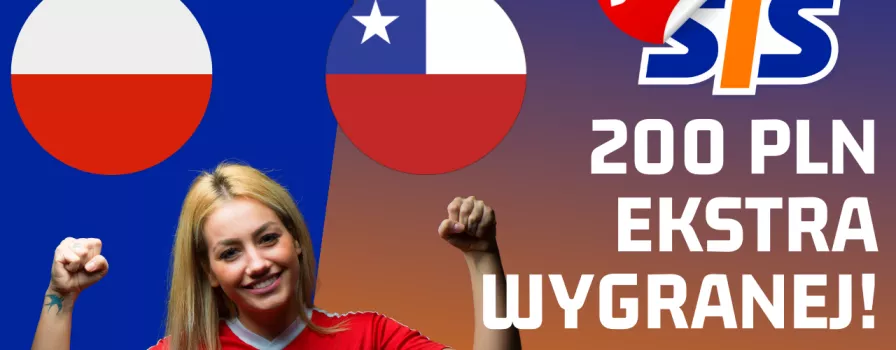 Wygrany typ Polska - Chile? STS daje ekstra 200 PLN!