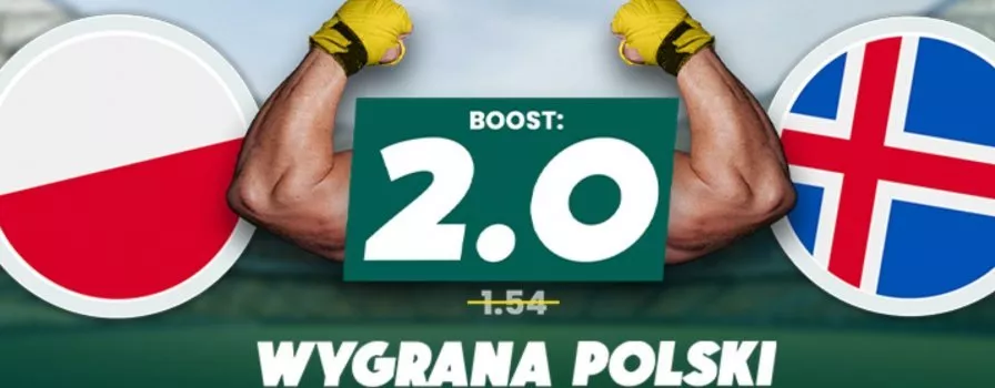 Betfan. Polska z Islandią z kursem 2.00!