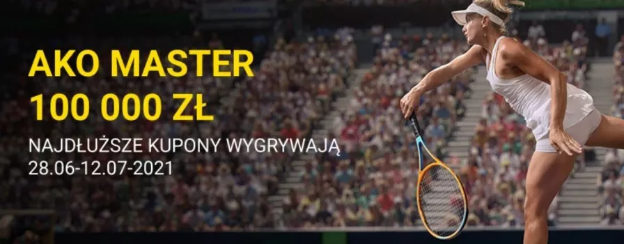 AKO Master na Wimbledon. Fortuna rozdaje 100 000 PLN!