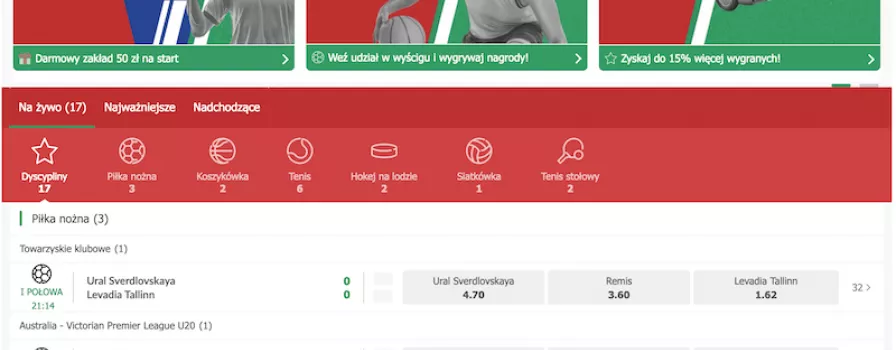 Bukmacher online PZbuk
