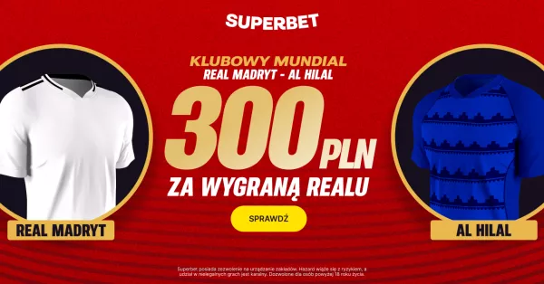 300 PLN ekstra za wygraną Realu Madryt na KMŚ