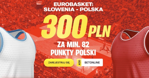 Premia za min. 82 punkty Polski ze Słowenią