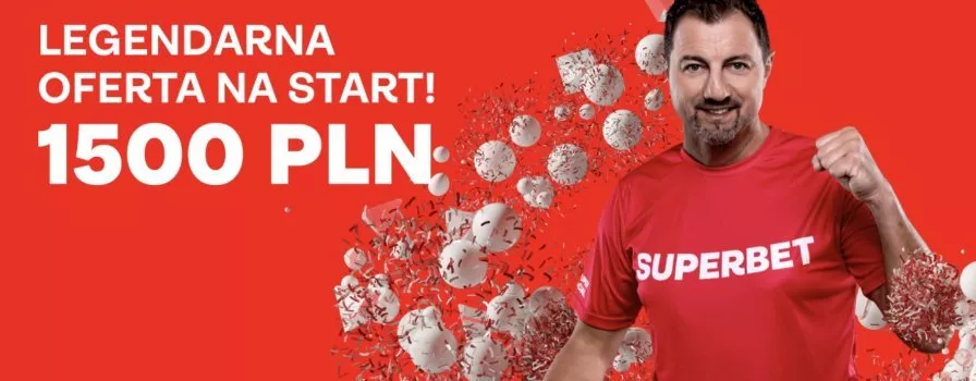 Superbet bonus powitalny. 1534 PLN na start!