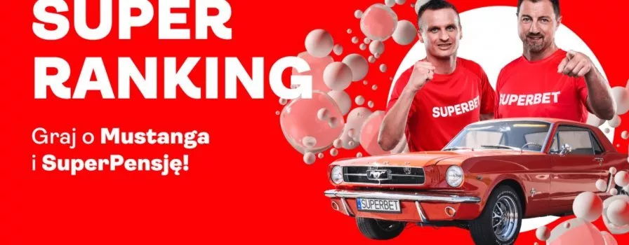 Superbet na Euro 2020. Do wygrania Mustang!