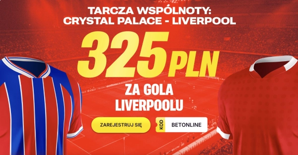 Bonus na mecz o Tarczę Wspólnoty 2025