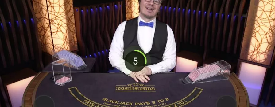 Total Casino karty. Rozgrywka na żywo z prawdziwymi krupierami!