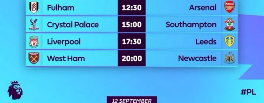 Premier League na start