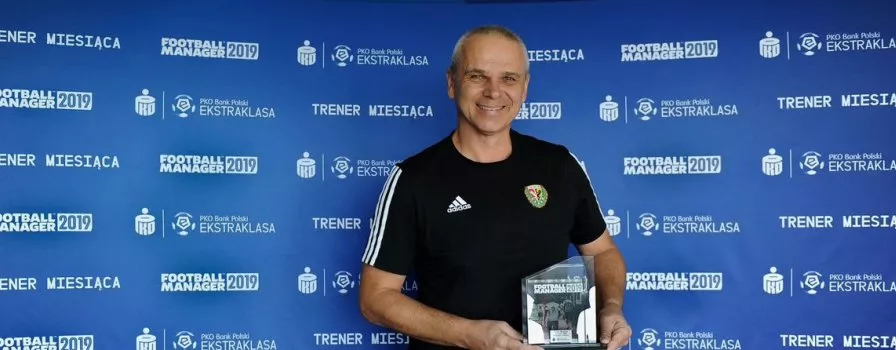 Lavicka trenerem miesiąca