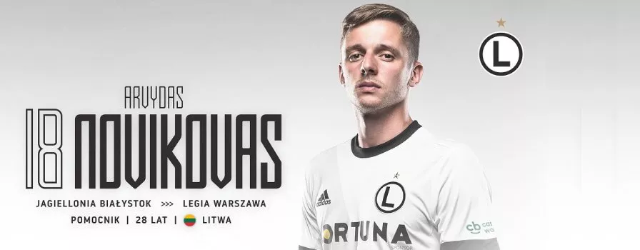 Novikovas w Legii!