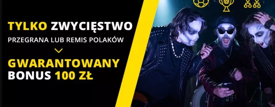 Fortuna daje gwarantowane 100 PLN na Polska - Słowacja