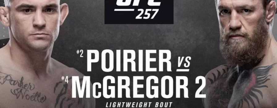 McGregor - Poirier. UFC 257 za darmo online!