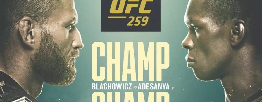 UFC 259 za darmo w internecie. Gdzie oglądać?