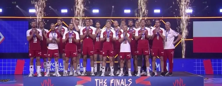 Siatkarze ze srebrem Ligi Narodów!