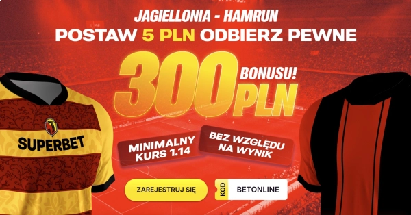 Gwarantowany bonus na Jaga – Hamrun