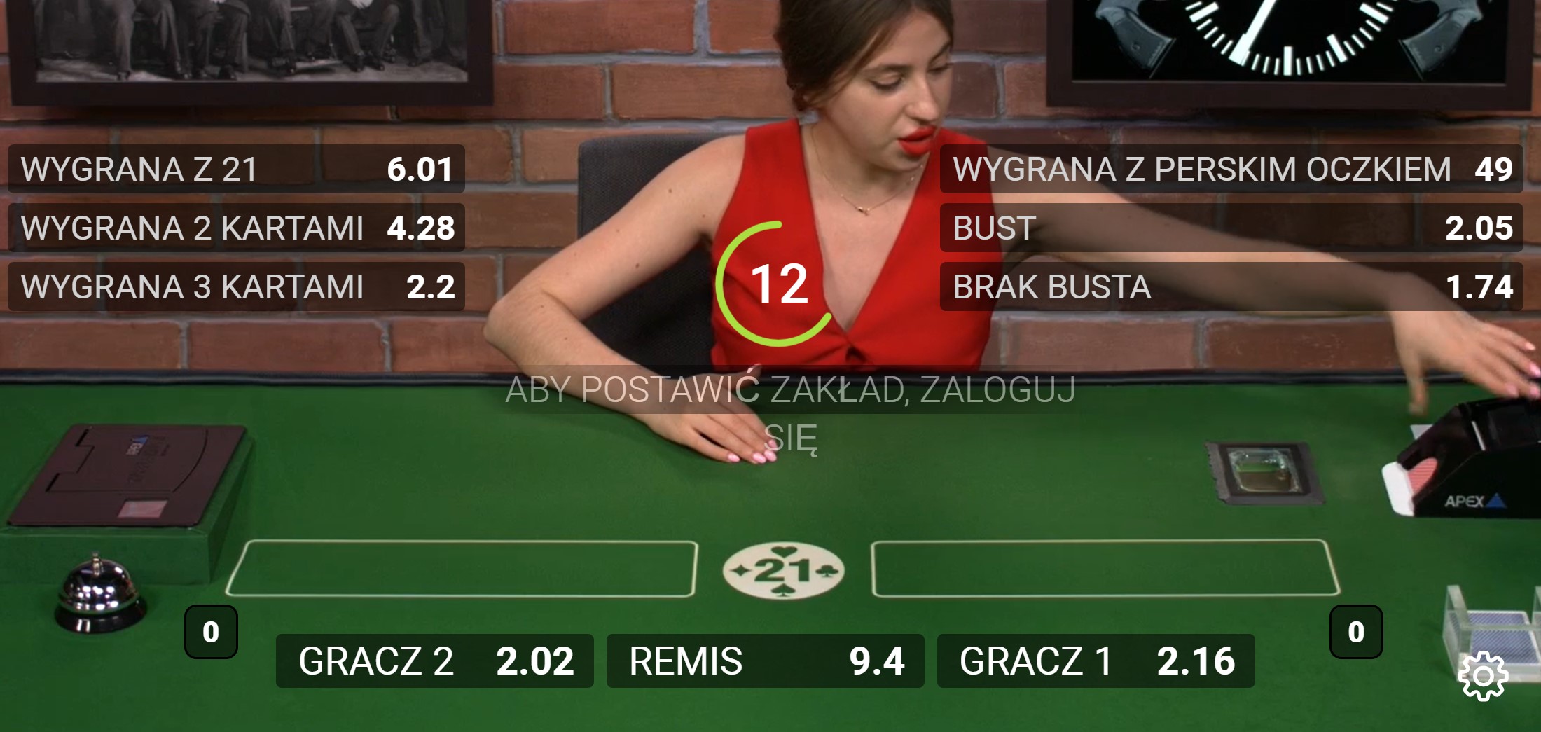 Blackjack w LV BET