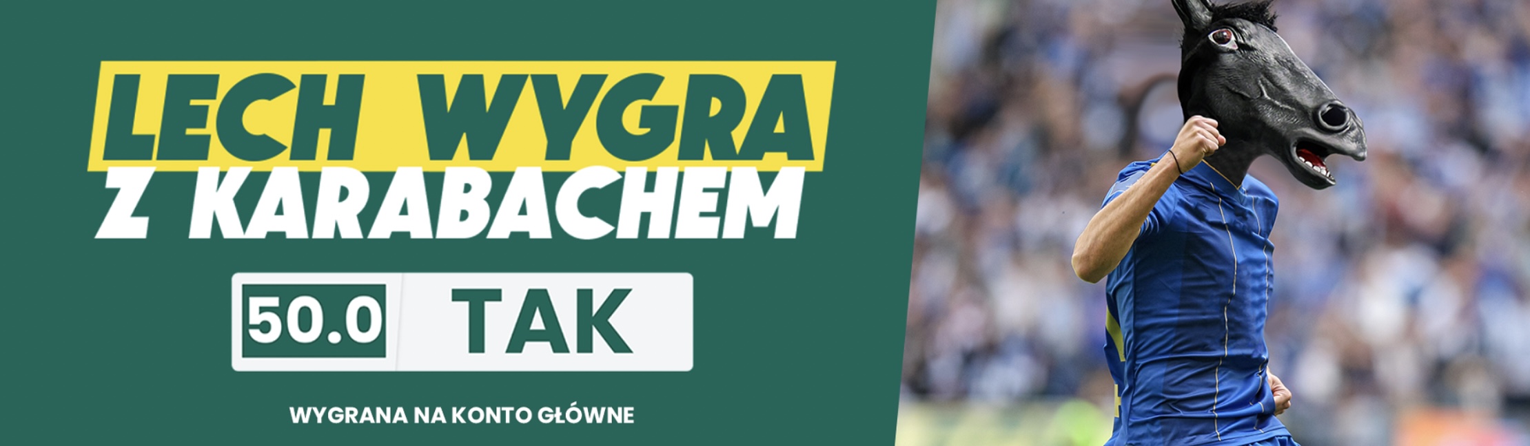 Bonus kursowy na Lech - Karabach w Betfan