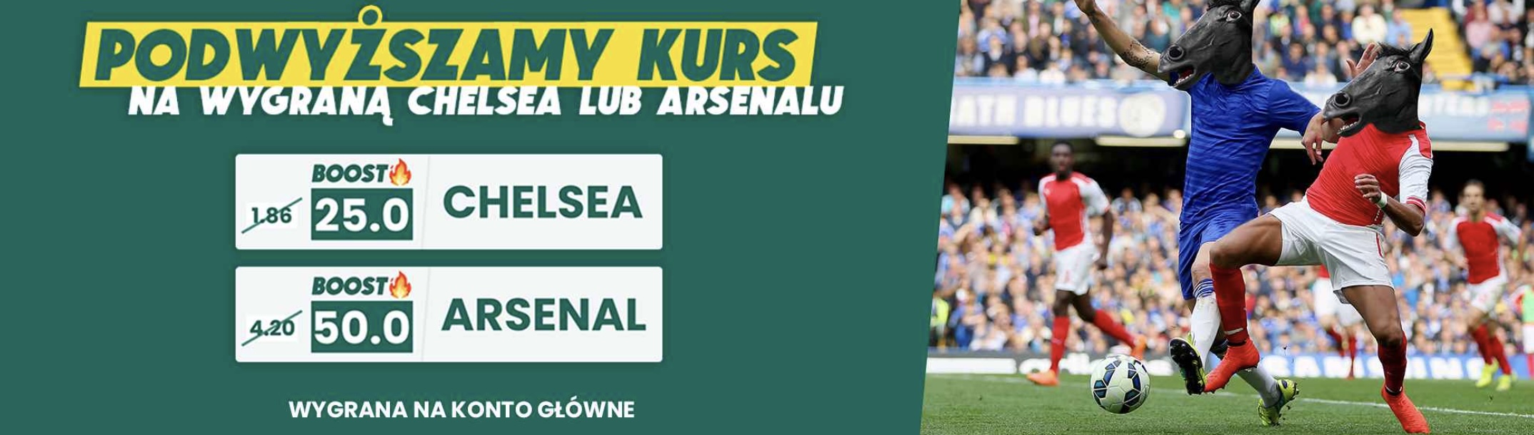 Betfan kursy na Chelsea - Arsenal