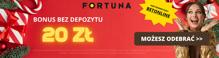 Fortuna kod promocyjny na święta