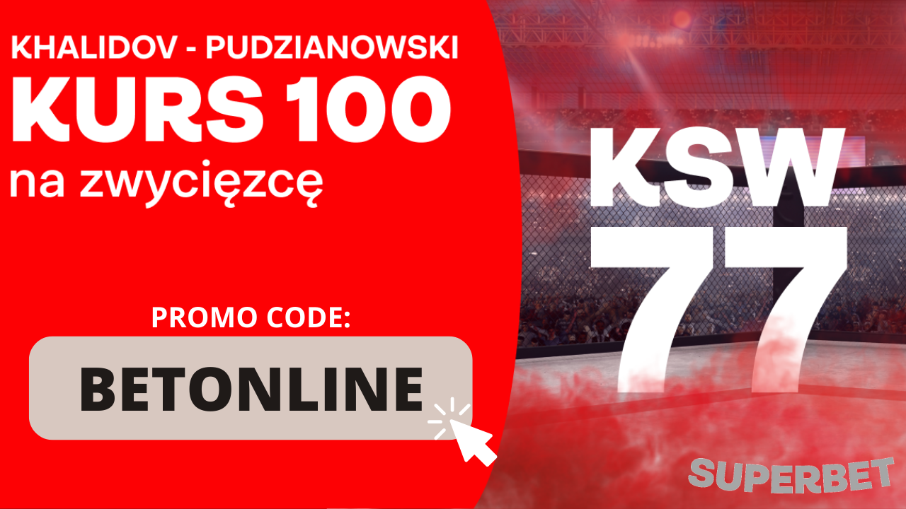 Superbet bonus na KSW 77