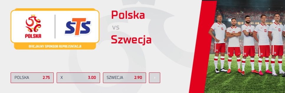 Polska - Szwecja oferta na mecz