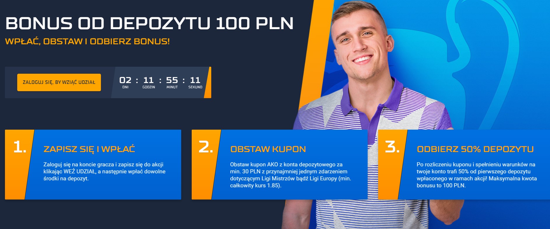 STS promocja na Ligę Mistrzów i Ligę Europy
