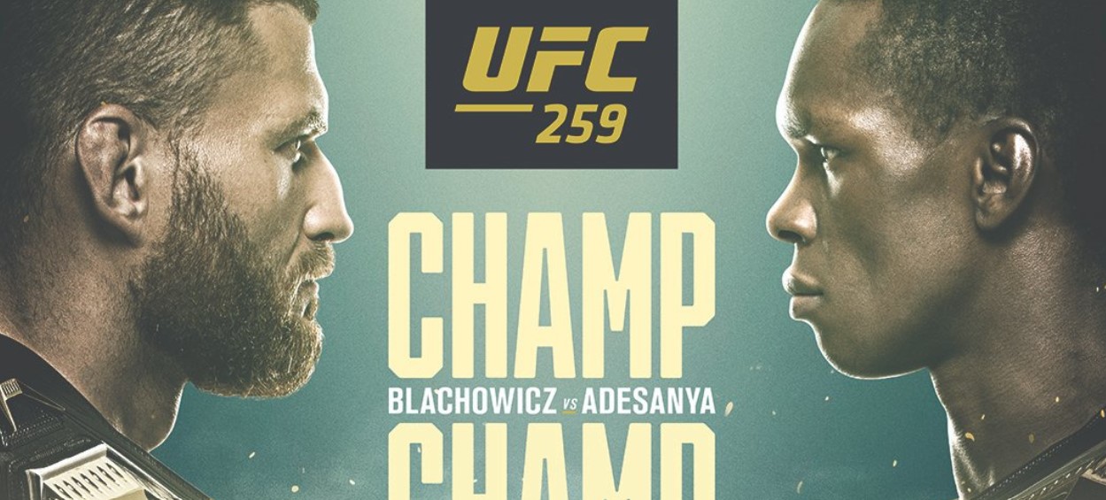 UFC 259 obstawianie - typy bukmacherskie