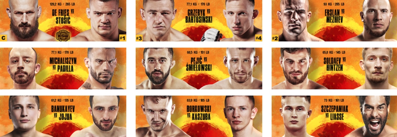 KSW 67 walki - kto wystąpi?