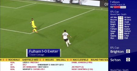 Fulham FC - Exeter City FC